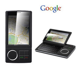 HTC Dream phone, picture from Google, May 2008