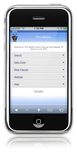 TiVo coming to iPhone