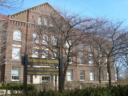 Medill School of Journalism at Northwestern University, front