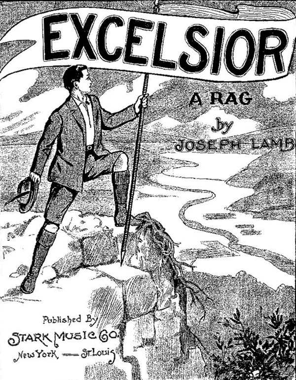 Excelsior Rag, sheet music by Joseph Lamb, 1920