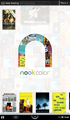 Image Gallery: B&N Nook home screen width=