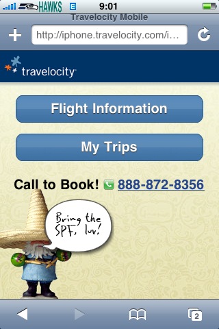 iPhone Travelocity 1