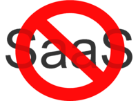 Say no to SaaS logo