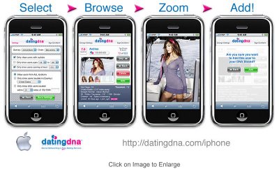 Online dating comes to the iPhone