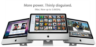 Apple bumps iMacs to 3.06GHz
