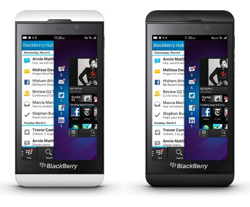 BlackBerry Z10 is an efficient communications-focused device