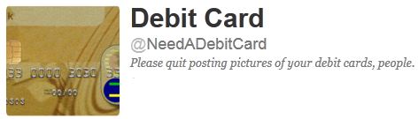 Need a Debit Card