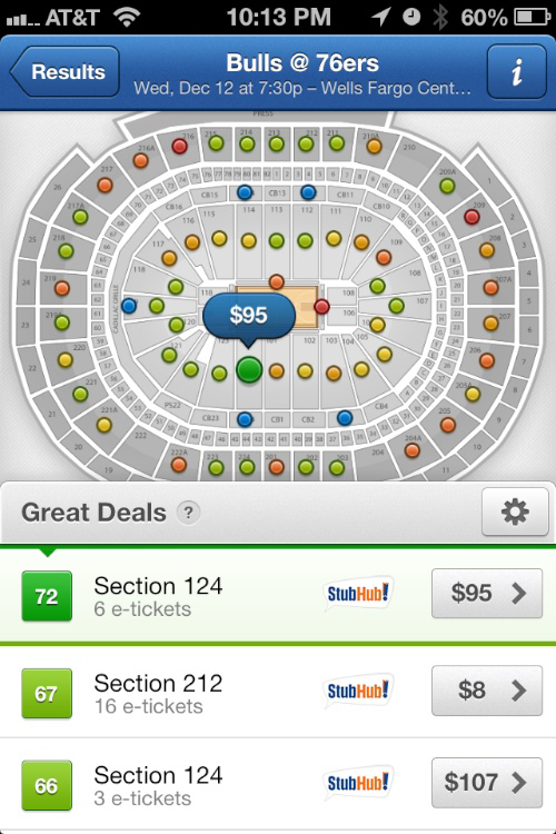Score great event tickets with SeatGeek for iPhone - Jason O'Grady