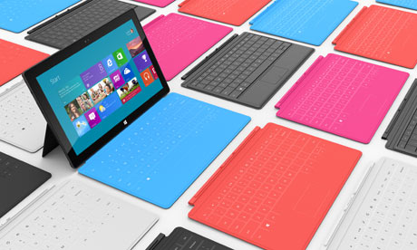 More apps are available at launch for Microsoft Surface than seen for iOS and Android