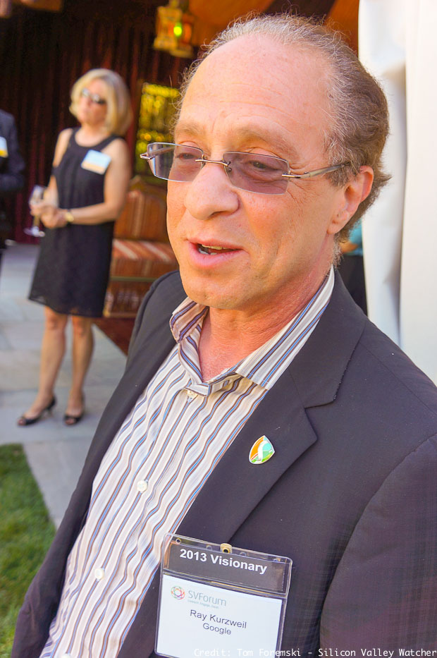 Ray Kurzweil at SVForum 2013 Visionary Awards