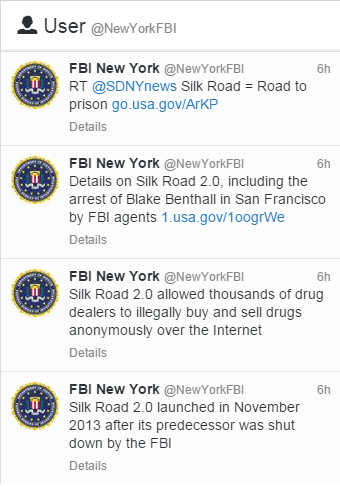 FBI New York Twitter feed