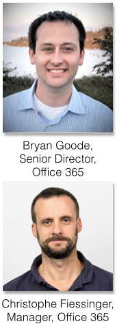 Bryan Goode and Christophe Fiessinger Interview on Microsoft Collaboration