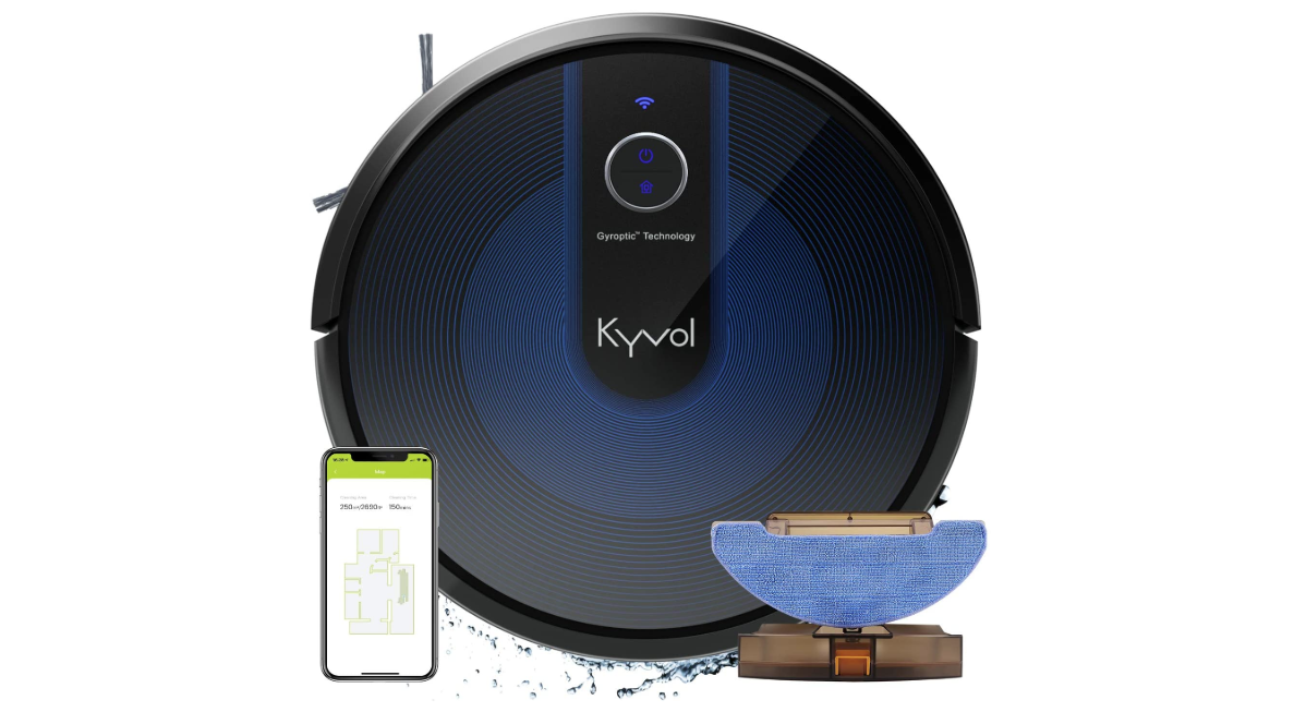 Hands on with the Kyvol Cybovac E31 robot vacuum  Excellent mopping, poor app mapping zdnet