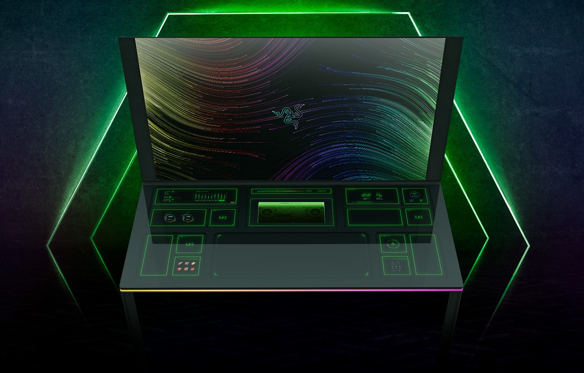 Razer / Projet Sophia : Un PC modulaire intégré à votre bureau