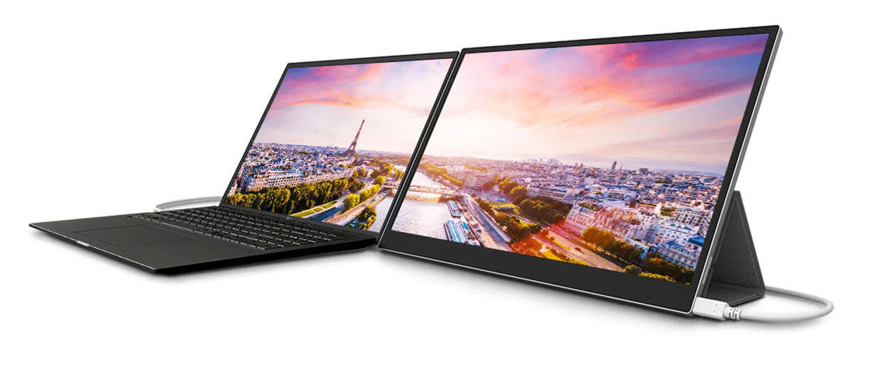 Test combo LG Gram 16 / écran +View : l'ordinateur portable de 16 pouces et  son écran secondaire - ZDNet