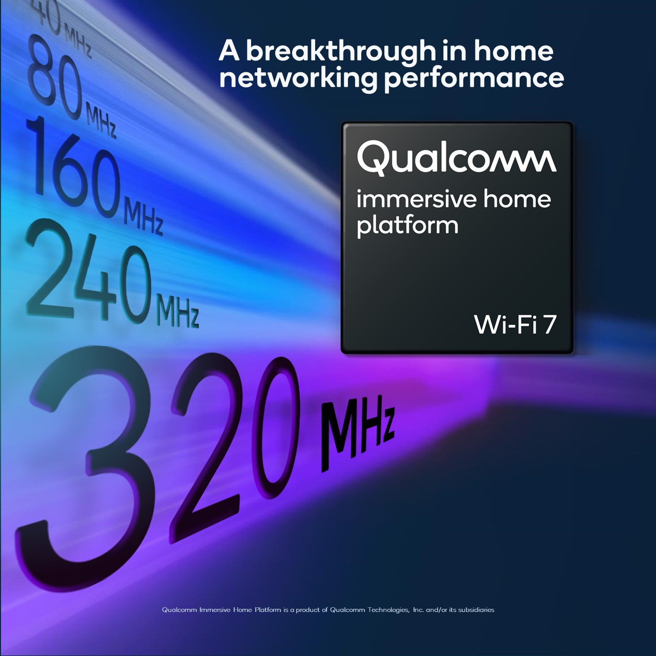 Qualcomm prépare la plateforme Wi-Fi 7 pour les réseaux maillés domestiques