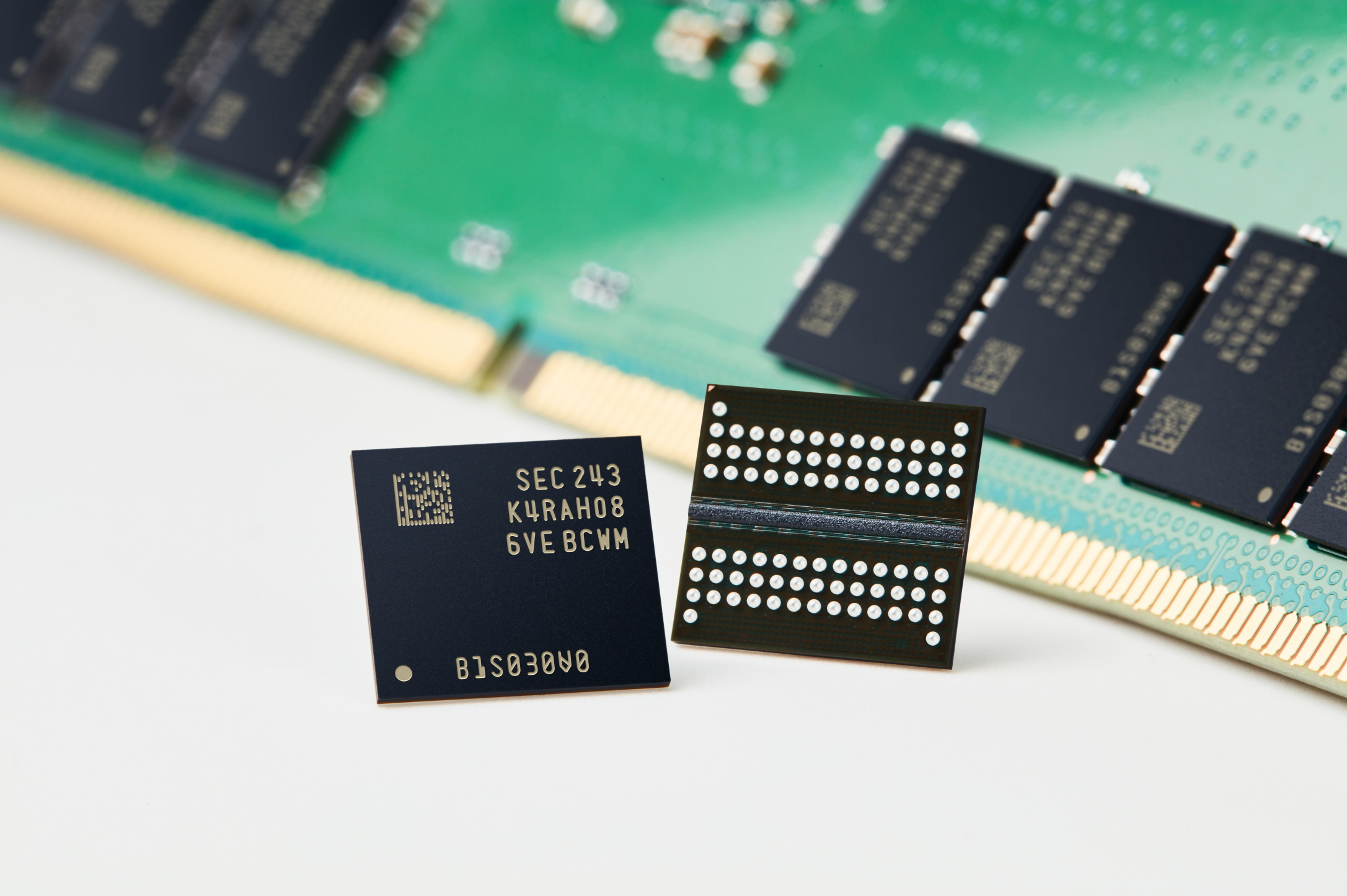 Samsung annonce une DRAM DDR5 en 12 nm