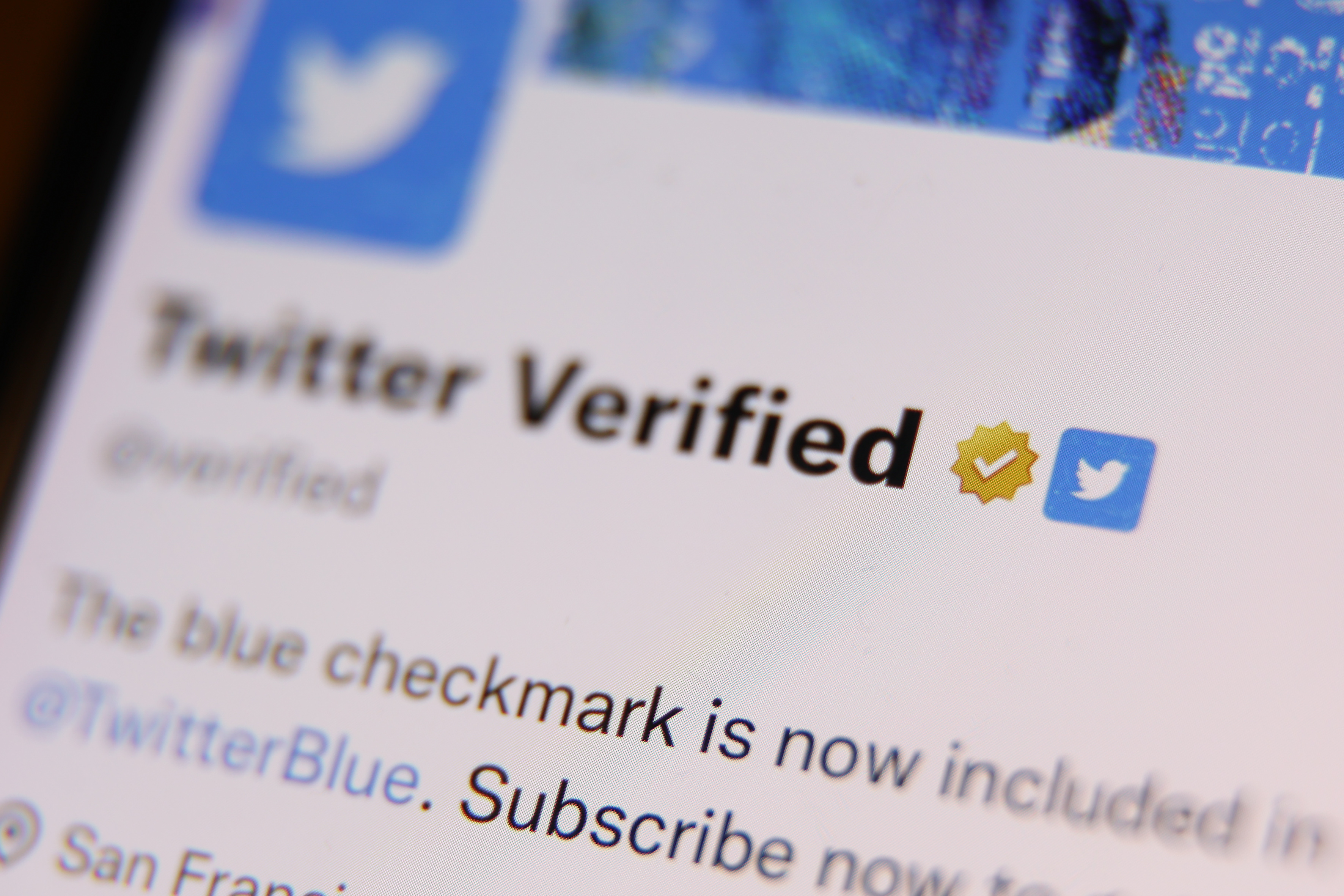 Si vous voulez une certification sur Twitter, vous devrez payer