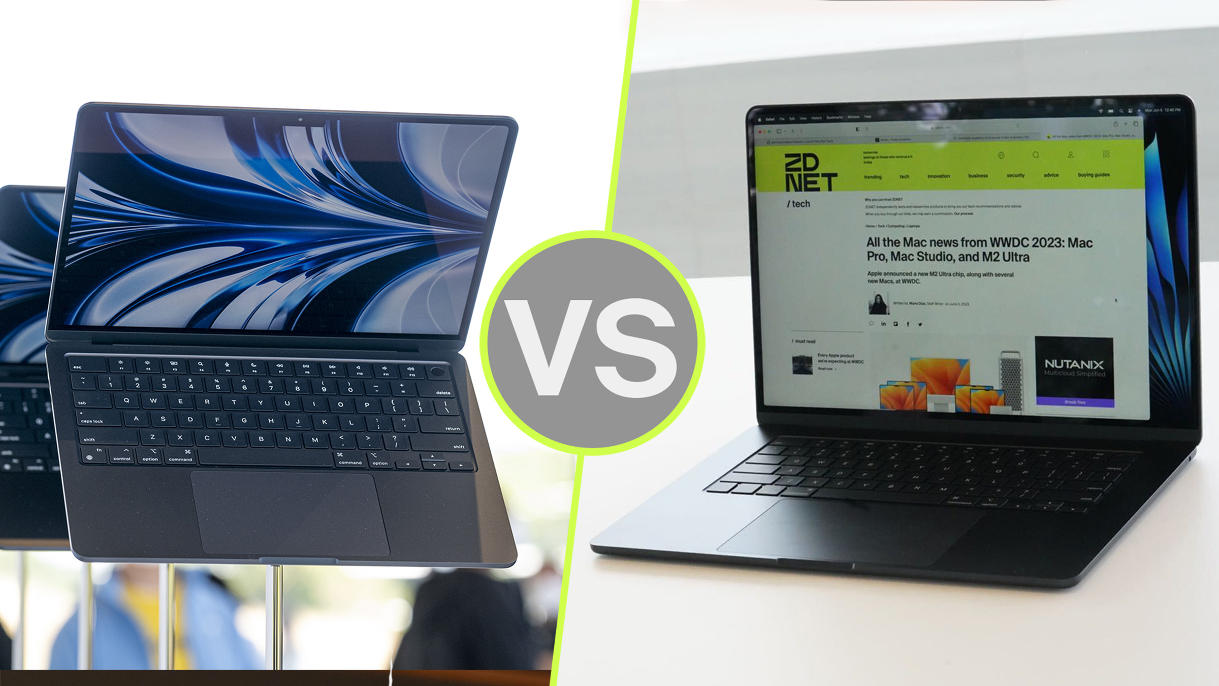 MacBook Air 15’’ contre MacBook Air 13’’ : lequel choisir ?