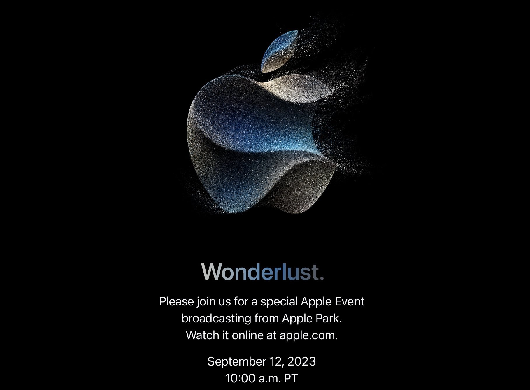 Apple dévoilera iPhone 15, Apple Watch Series 9 et AirPods le 12 septembre 