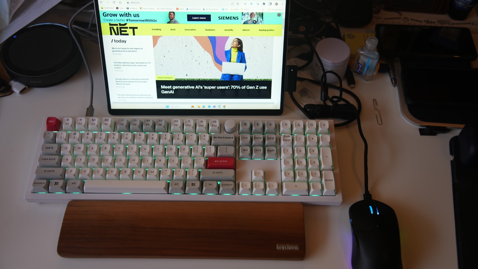 Test clavier Q6 Pro de Keychron : un style rétro qui vous redonnera le goût de taper