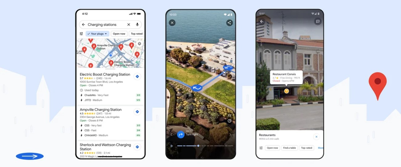 Google Maps propose une nouvelle vue immersive alimentée par l'IA