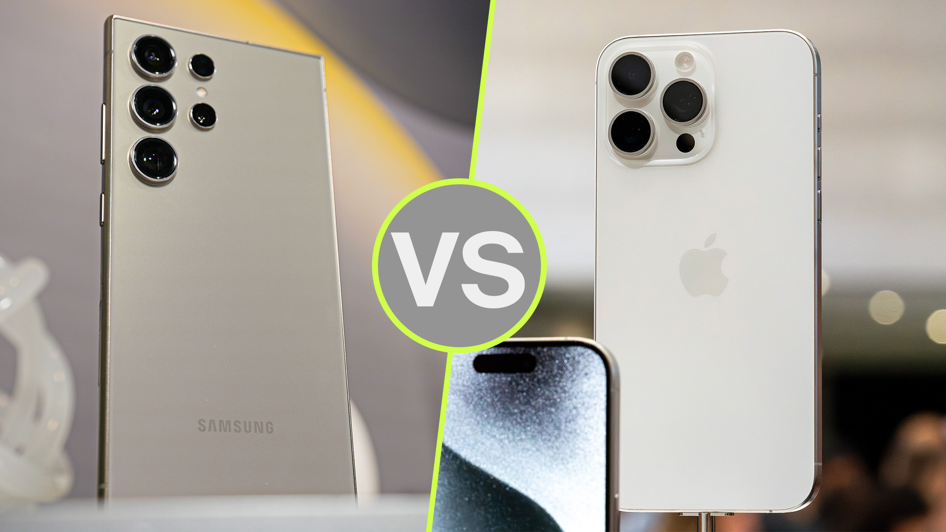 Samsung Galaxy S24 Ultra vs. iPhone 15 Pro Max: quel haut de gamme acheter ?