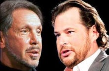 Oracle, Salesforce.com CEOs team up to discuss new cloud deal