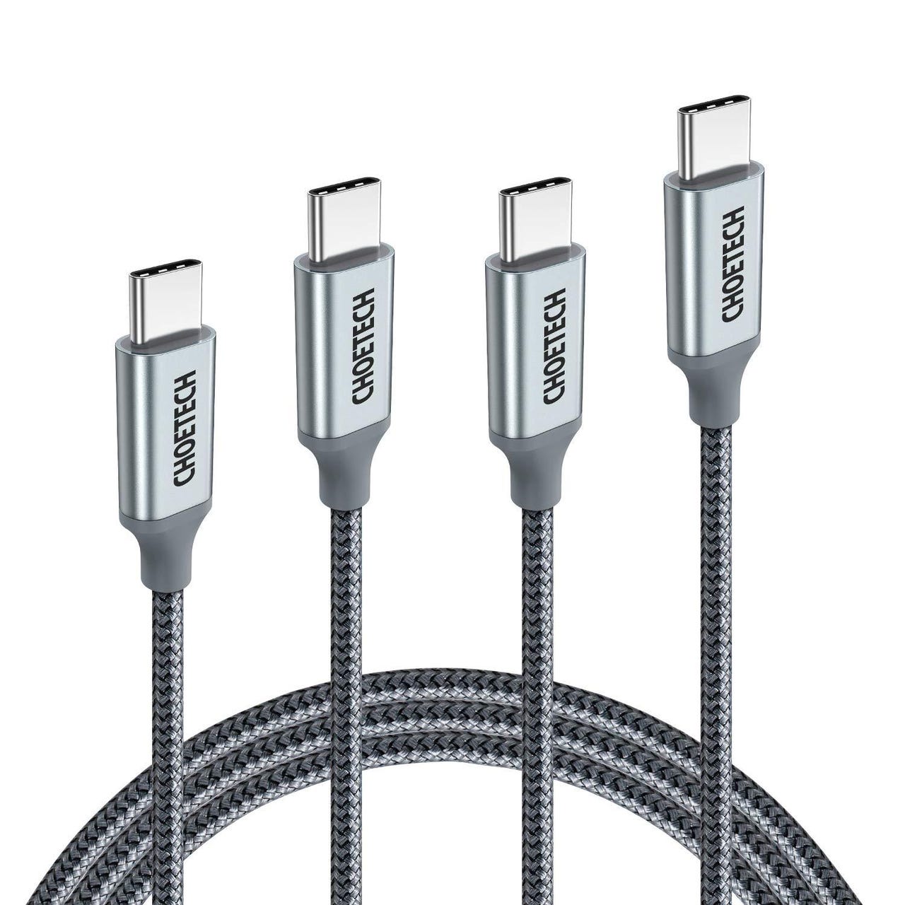 CHOETECH USB C to USB C Cable, 2 Pack 100W