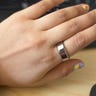 Oura Ring on a hand