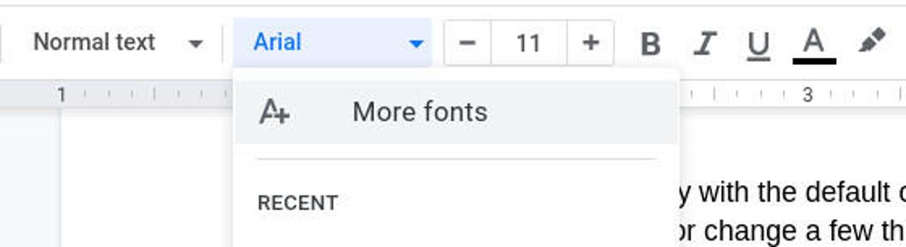 How to add more fonts to Google Docs