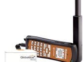 Globalstar GSP-1700 satellite phone and Globalstar 9600 data hotspot