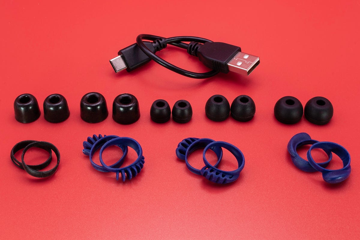 Drop + Grell earbuds' included accessories