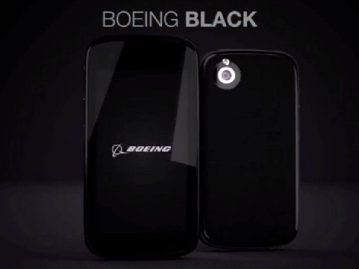 Boeing Black: The secure, self-destructing smartphone