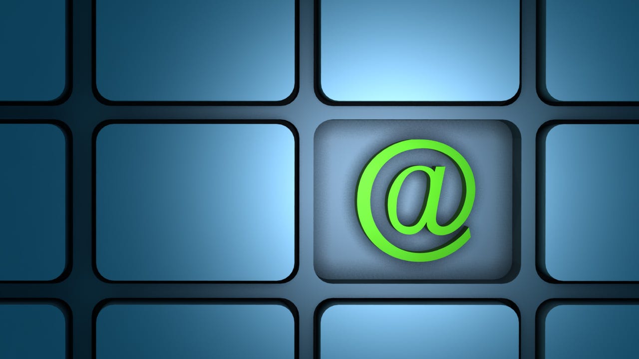 email alias symbol