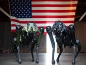 Space Force takes robot patrol dogs for a walk