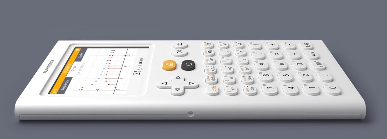 NumWorks graphing calculator: Yes, calculators are still a thing