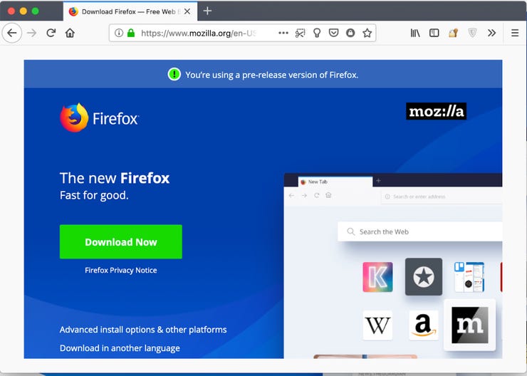Firefox gray spaces