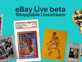 First up on eBay's new livestreamed shopping platform: Trading cards