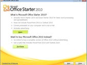 A closer look at Office Starter 2010