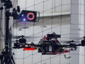 Drones that weave through workers in factories