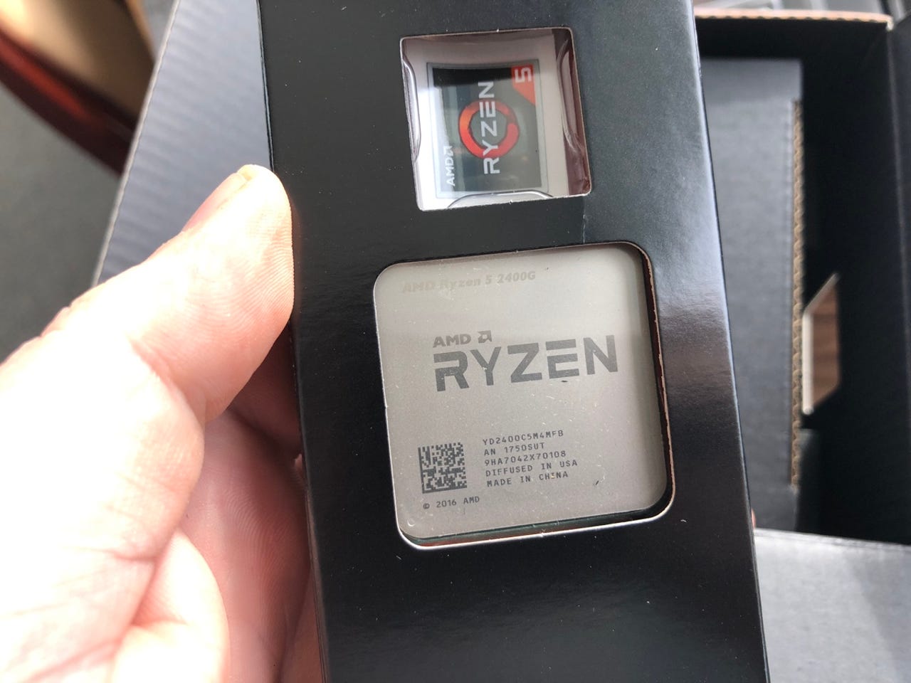 Quad-core Ryzen 5 2400 G
