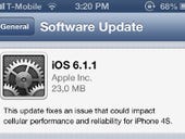 Apple's iOS 6.11 networking failures continue