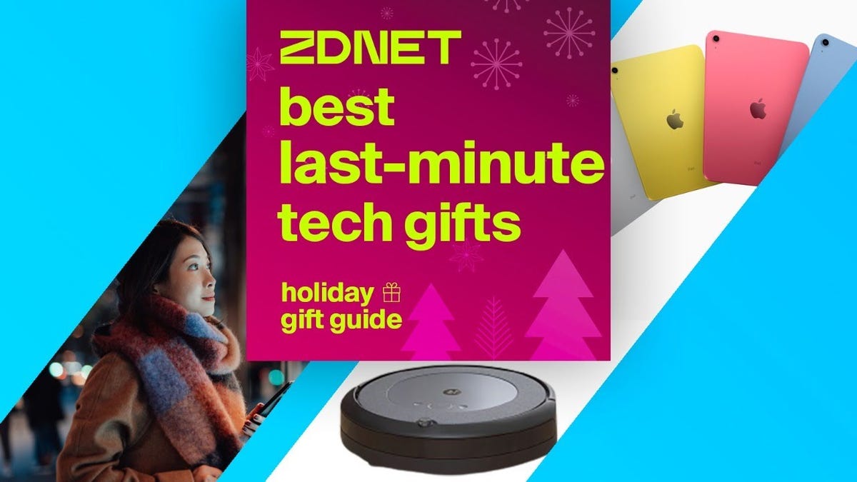 Best last-minute tech gifts: ZDNET livestream at 1:30pm ET on Thursday