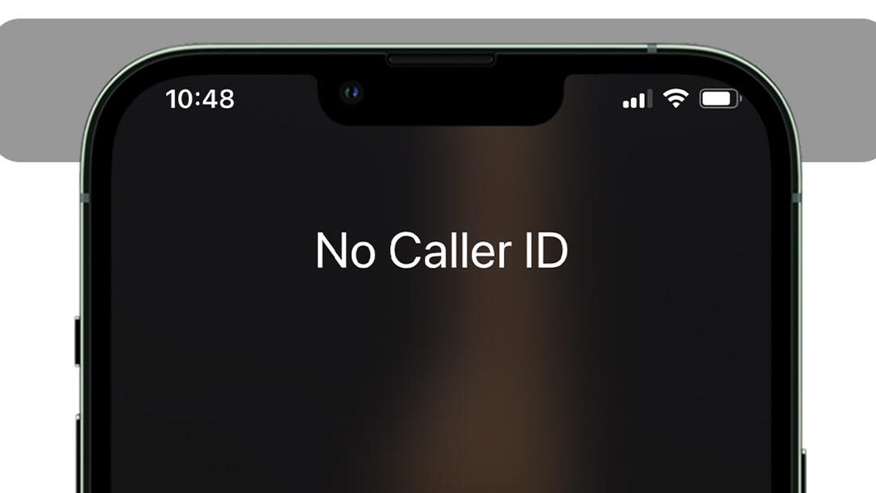 Incoming call with no caller ID a hidden phone number using *67