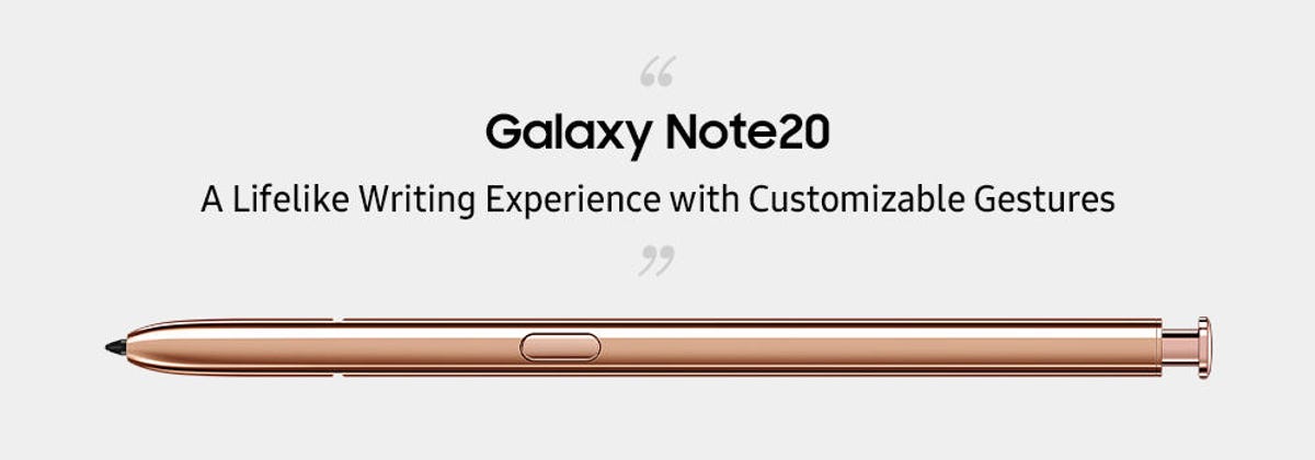 Galaxy Note 20 has the most complete S Pen to date, Samsung says | ZDNet