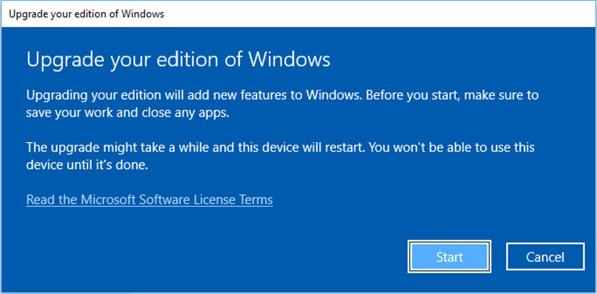 windows 10 upgrade pro key