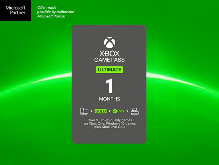 Xbox Game Pass Ultimate 1 month. Good price – visit!