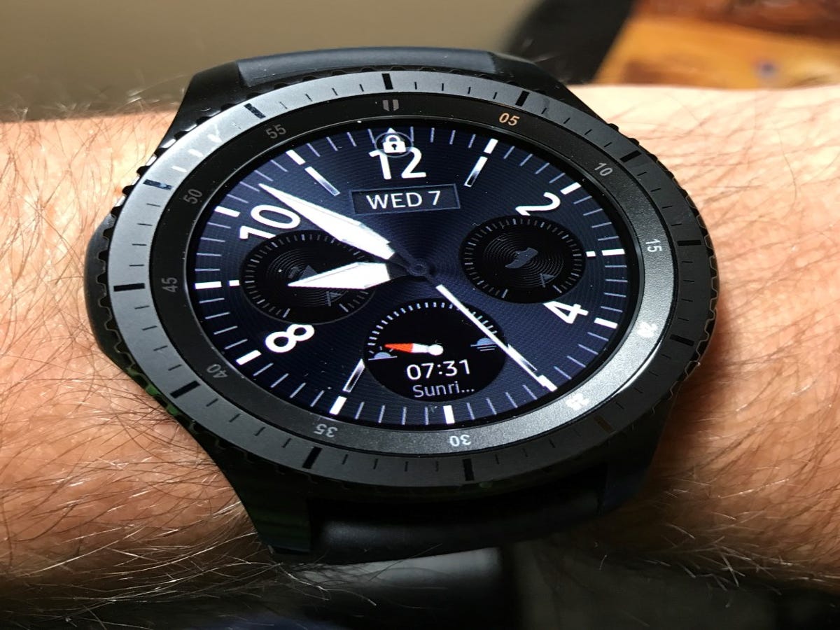 Aja analogie Slot Samsung Gear S3 Frontier review: The smartwatch of the future is now here |  ZDNet