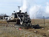 "First-ever" use of a robot in a military breaching exercise